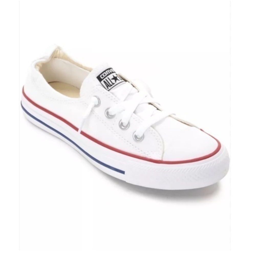 All Star Converse | Chuck Taylor Shoreline Classic Slip On White Sneakers - Picture 3 of 17